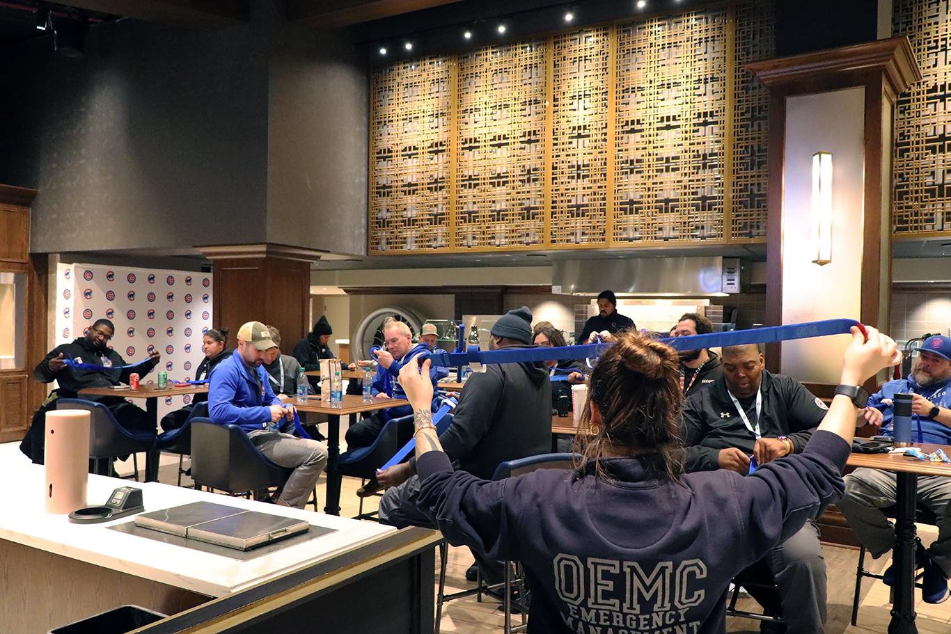 OEMC Stop the Bleed Training at Wrigley - 3